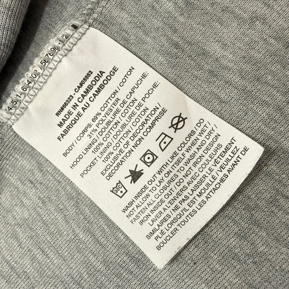 Nike‎ Tech Fleece Full-Zip Hoodie heather grey youth medium